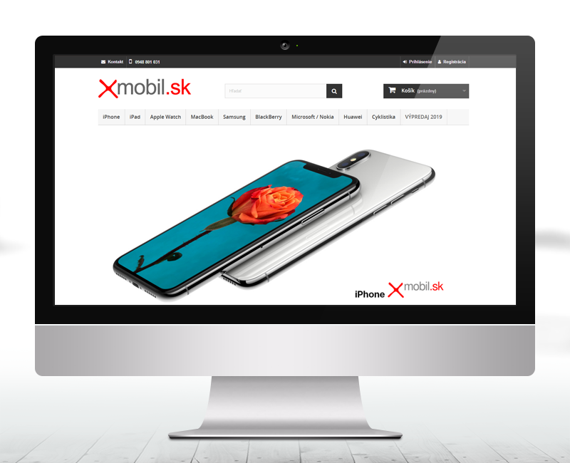 xmobil.sk - e-shop predajcu príslušenstva pre mobily.